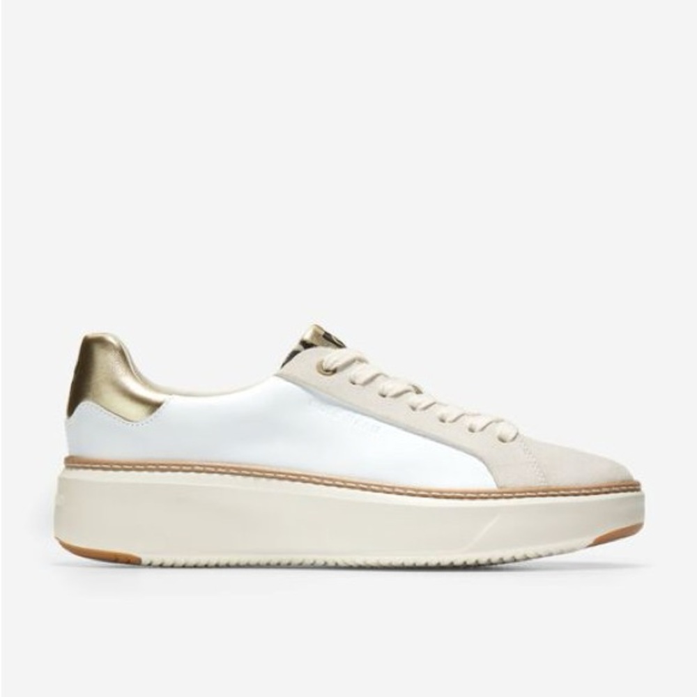 Cole Haan Cream and Gold Women's Sneakers